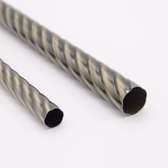 Curtain Accessory 16-19mm25-29mm Torsion Telescopic Hardware Wrought Iron Curtain Rod