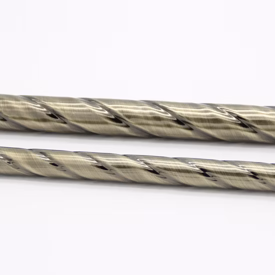 Curtain Accessory 16-19mm25-29mm Torsion Telescopic Hardware Wrought Iron Curtain Rod