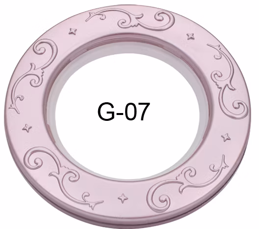 35mm Curtain Eyelet Tape Window Accessories Basic Plastic Eyelet Small Curtain Ring