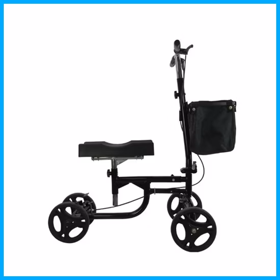 Ew-01 Blue Ultra Light Folding Power Wheelchair Easy Mobility Aids for Travel by Air